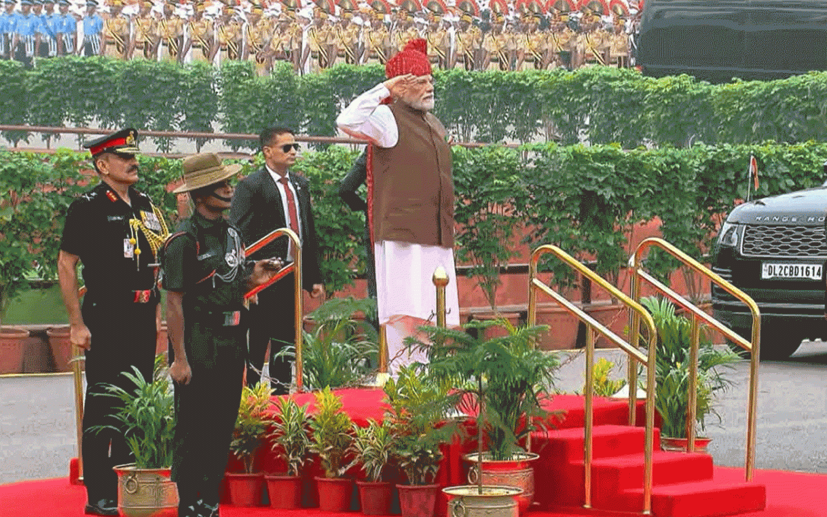 Independence Day celebrations at the Red Fort in pictures