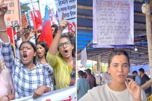 ‘টুকরে-টুকরে’, ‘আজাদি’ স্লোগান নয়! আচরণবিধি ঝুলিয়ে প্রতিবাদেও দেশভক্তির পাঠ রাঁচির পড়ুয়াদের