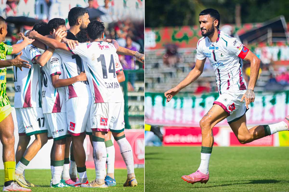 পিছিয়ে পড়েও দুরন্ত কামব্যাক, কলকাতা লিগে টানা দুই জয়ে সুপার সিক্সের আরও কাছে মোহনবাগান