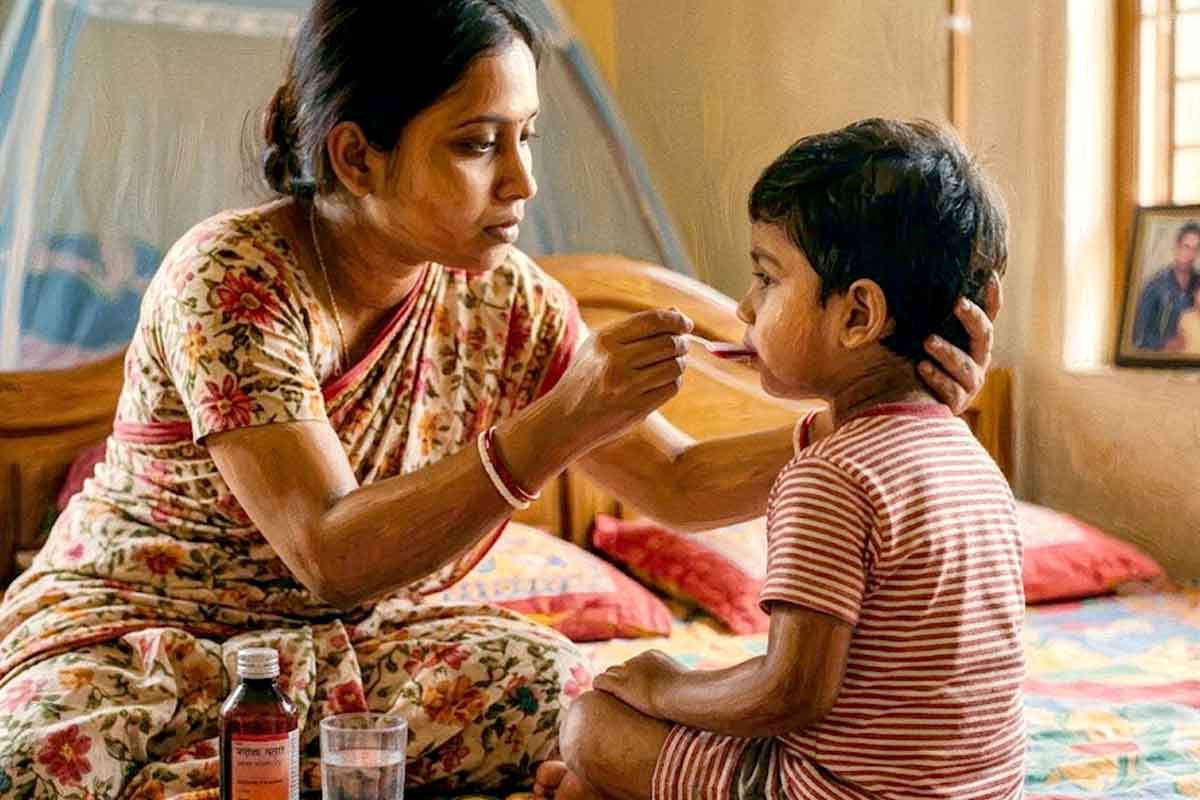 সর্দি-কাশির ‘চেনা’ ওষুধে কেন্দ্রের ‘না’! ৪ বছরের কম বয়সিদের নিয়ে কড়া নির্দেশ