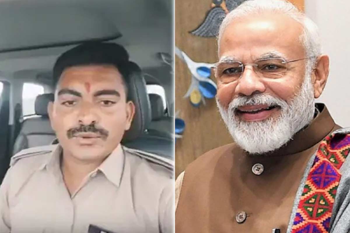 সংঘের পাশে দাঁড়াতে ইস্তফা কনস্টেবলের, মোদি ২০২৯-এ না জেতা পর্যন্ত থাকবেন খালি পায়ে!