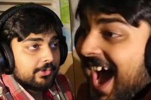 কানে হেডফোন, অট্টহাসিতে ফেটে পড়ছেন যুবক! জানেন ভাইরাল ক্লিপের মুতাহার আসলে কে?