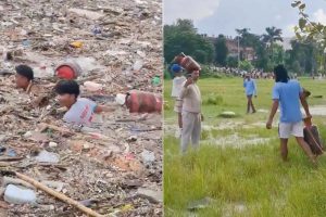 ‘মৃত্যুপুরী’ নেপাল থেকে ভেসে আসা সিলিন্ডার হাতাতে ভিড়, ভিডিও ভাইরাল হতেই নিন্দার ঝড়