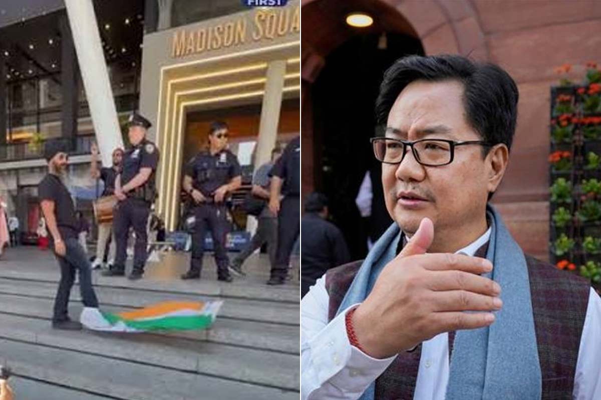 প্রতিবাদের নামে নিউ ইয়র্কে তেরঙ্গার অপমান! ‘বিরাট মূল্য চোকাতে হবে’, হুঁশিয়ারি দিল্লির