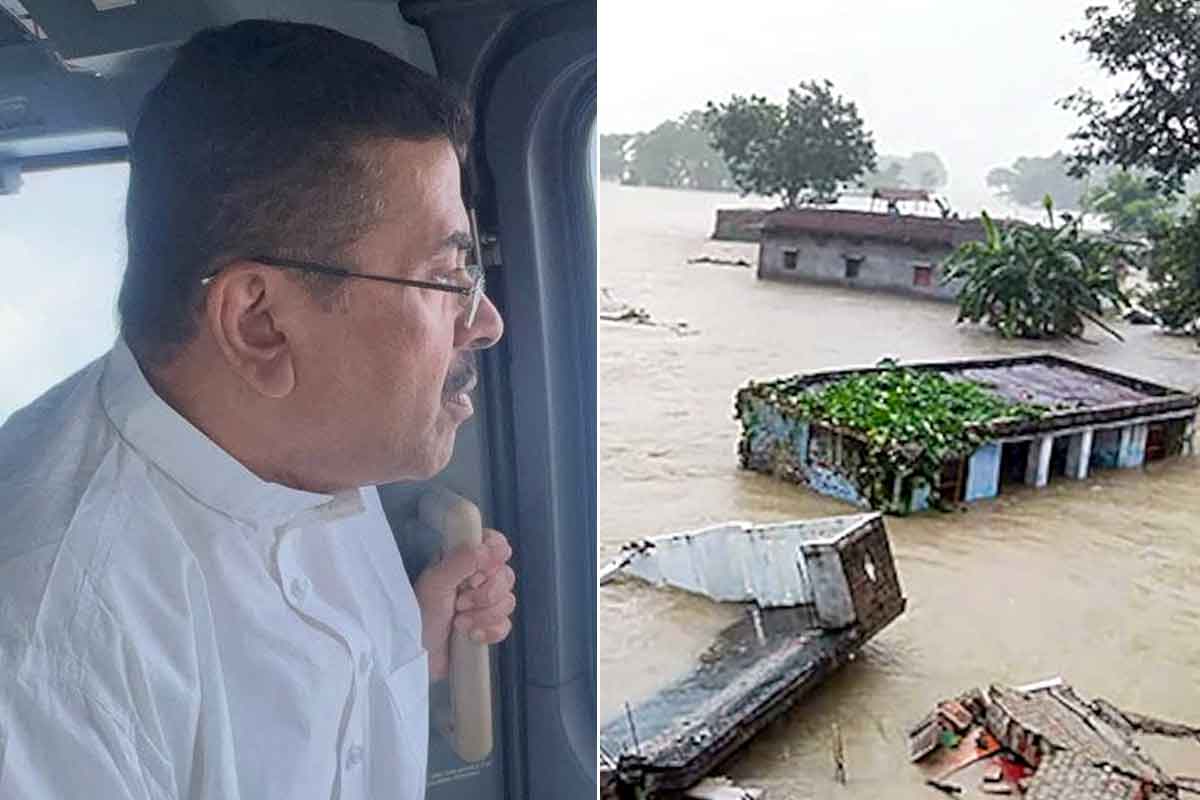 CM Suvendu Adhikari announces financial aid after reviewing the flood situation in Sabang