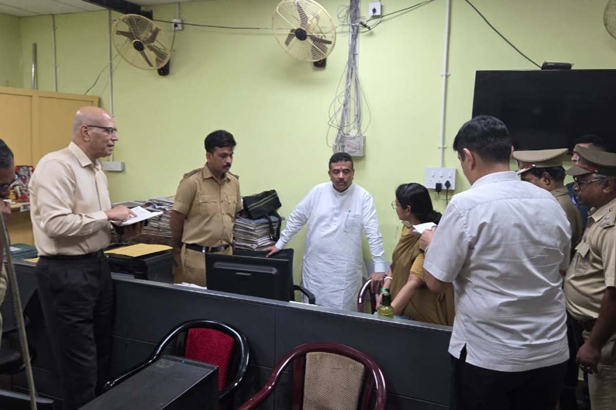 CM Suvendu Adhikari visits multiple police stations
