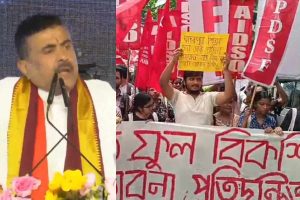 ‘যাদবপুরের ভিতরে-বাইরে জাতীয়তাবাদ প্রতিষ্ঠা করবই’, ছাত্র সংঘর্ষের পর হুঙ্কার শুভেন্দুর