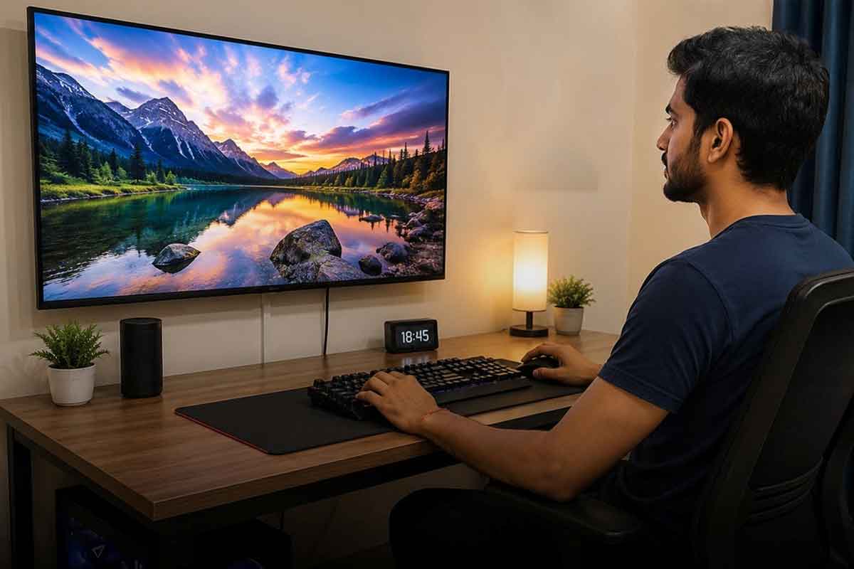 Don't have the money to buy a computer? Turn your TV into a desktop using JioPC