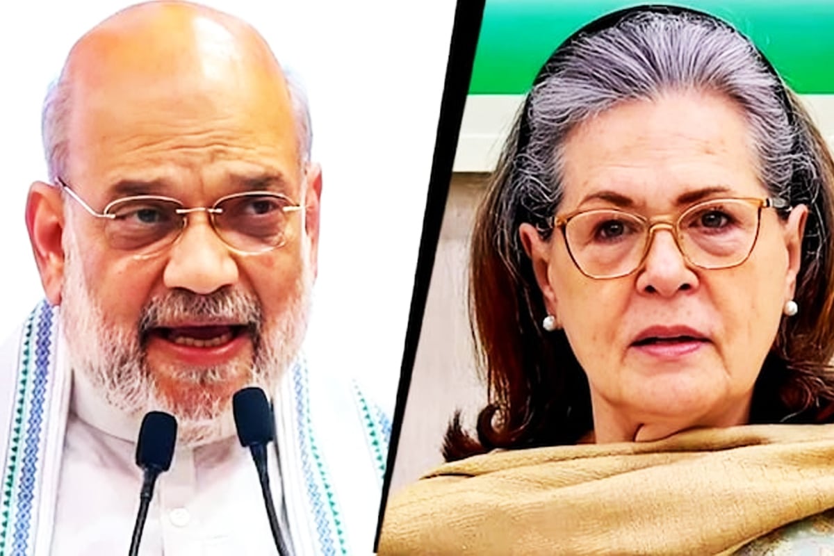‘এই অপরাধের ক্ষমা নেই’, বন্দে মাতরম বিতর্কে সোনিয়াকে তোপ শাহের, কংগ্রেসকে ‘নির্লজ্জ’ বলে কটাক্ষ