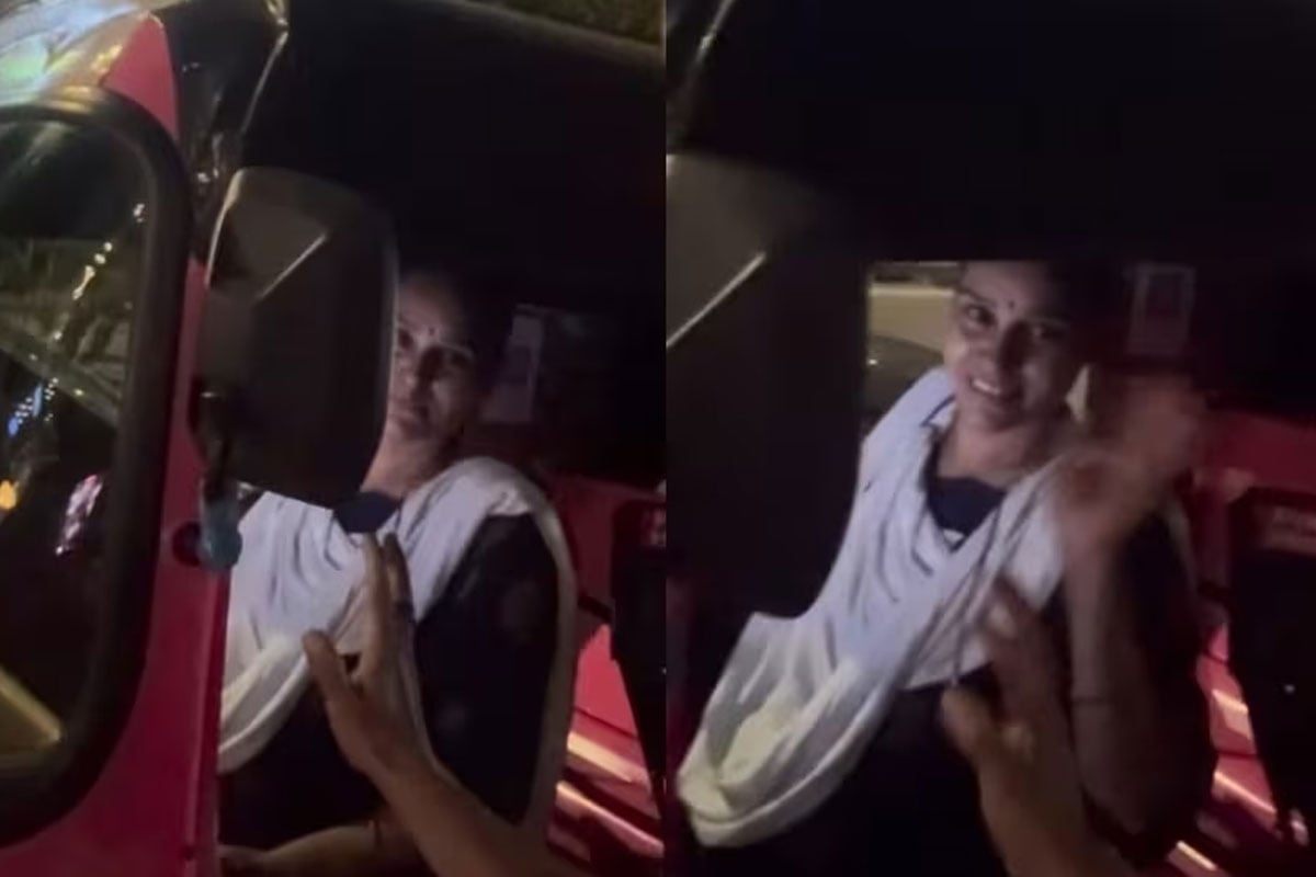 অটো চালিয়ে অসুস্থকে বিনামূল্যে পৌঁছে দেন হাসপাতালে, ভাইরাল গভীর রাতের ‘শেরনি’