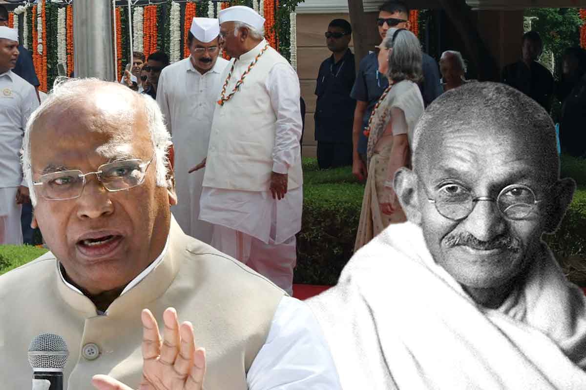 ‘মহাত্মা গান্ধীর বিরুদ্ধেও মামলা করুন’, বন্দে মাতরম বিতর্কে বিজেপিকে তোপ খাড়গের