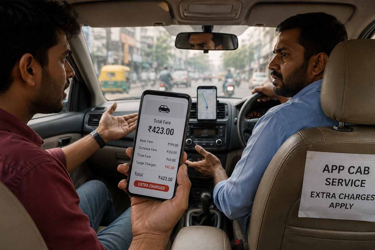 ওঠার আগেই বাড়তি টাকা চাইছে অ্যাপ ক্যাব, ‘দৌরাত্ম্য’ বন্ধ করতে কড়া পদক্ষেপ মোদি সরকারের