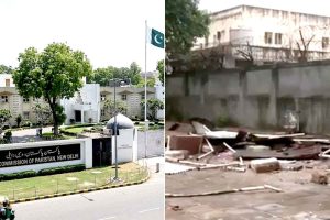 পাক হাই কমিশনে বুলডোজার চালাল ভারত! গুঁড়িয়ে গেল বেআইনি নির্মাণ