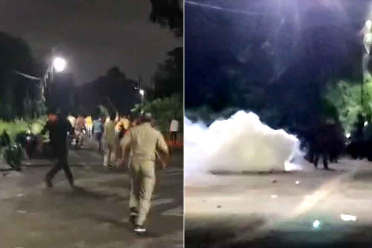 তৃণমূল কাউন্সিলরকে তাড়া জনতার, সামাল দিতে লাঠিচার্জ-কাঁদানে গ্যাস পুলিশের, দুর্গাপুরে ধুন্ধুমার