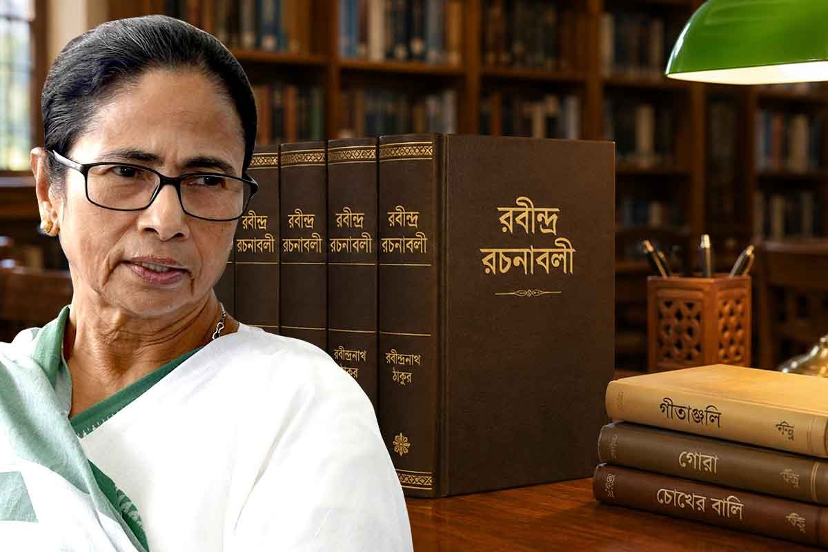 বিধানসভা গ্রন্থাগারের রবীন্দ্রনাথের ১৯টি বই দ্রুত ফেরত না দিলে ব্যবস্থা, মমতাকে হুঁশিয়ারি মন্ত্রীর