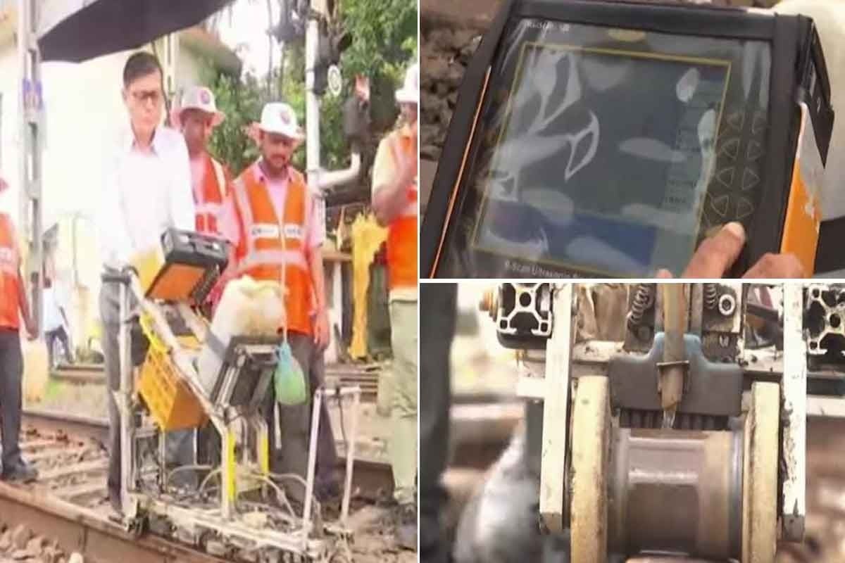 রেললাইনের ফিটনেস চেক! দুর্ঘটনা এড়াতে বিরাট উদ্যাগ রেলের, শিয়ালদহে ট্র্যাকের স্বাস্থ্য পরীক্ষায় বিশেষ মেশিন