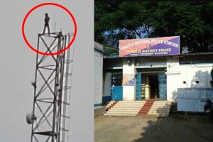 দুই বউকেই থাকতে দিতে হবে ঘরে, আজব দাবিতে ২০০ ফুট উঁচু মোবাইল টাওয়ারে যুবক!