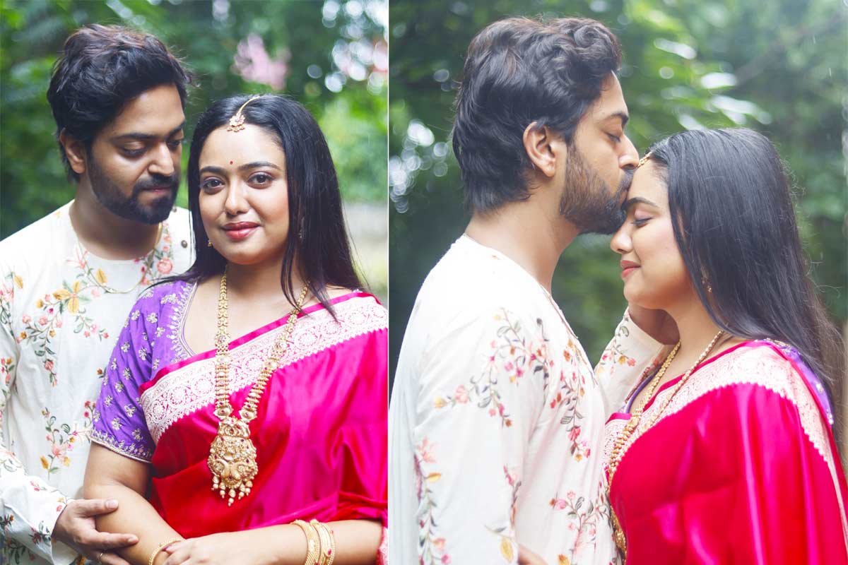 ভুল বোঝাবুঝি পেরিয়ে বাগদান অনুভব-অনুষ্কার, বিচ্ছেদের আবহেই টলিউডে বিয়ের সানাই