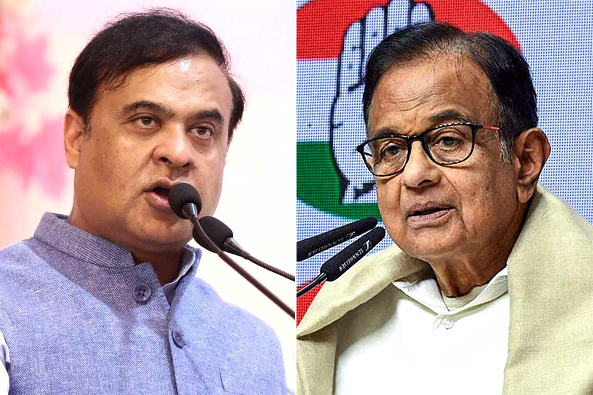 মাওবাদীদের হামলা জেনেও আটকাননি! চিদম্বরমকে ‘নকশাল’ বলে তোপ হিমন্তর, চাইলেন তদন্ত