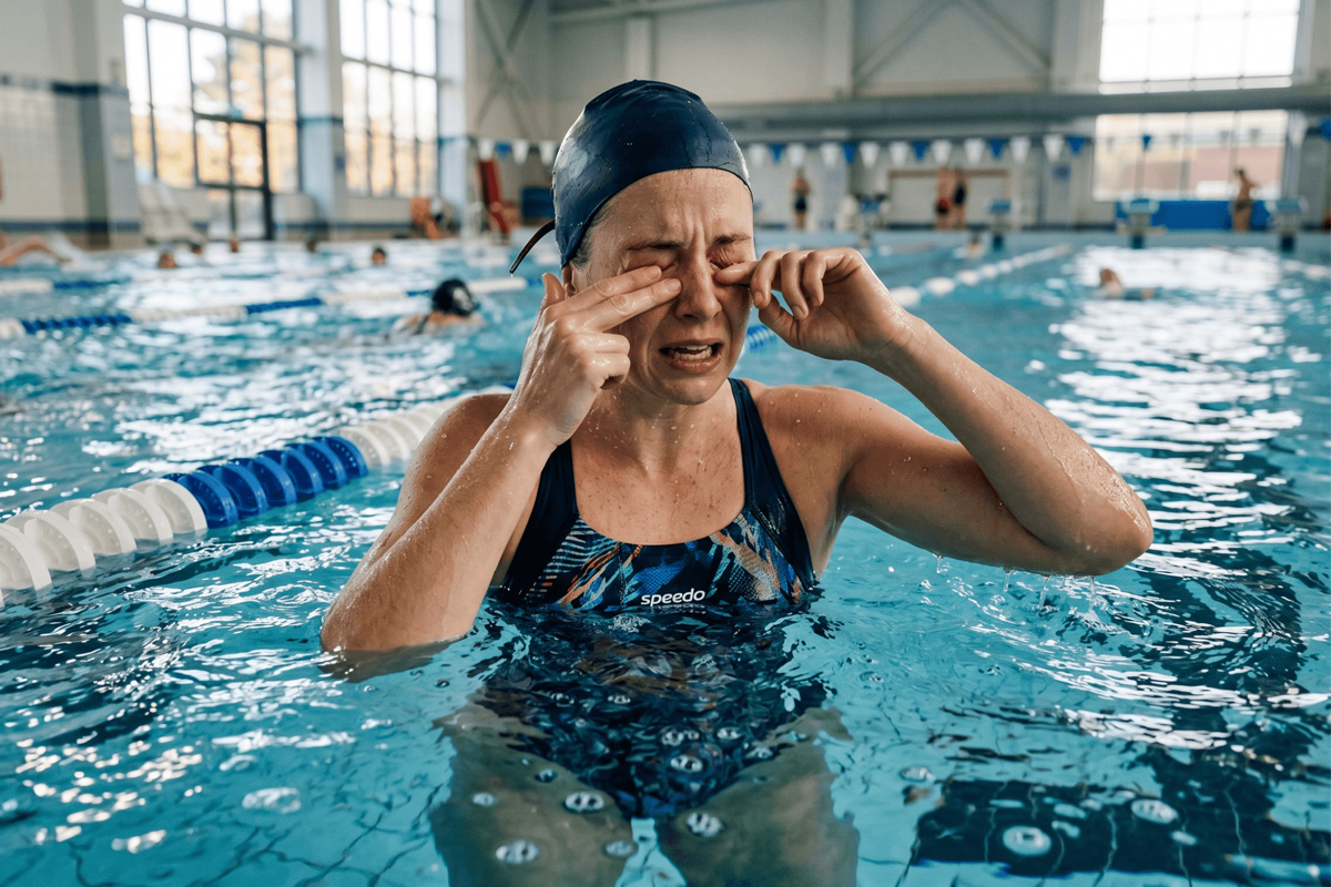 contact lens swimming acanthamoeba keratitis eye infection vision loss