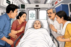 হাসপাতালে ‘মৃত’ ঘোষণা! শেষকৃত্যের পথে রাস্তার গর্তে অ্যাম্বুল্যান্সের চাকা, তীব্র ঝাঁকুনিতে চোখ খুললেন মহিলা