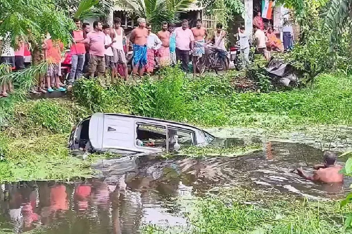 স্বাধীনতা দিবসে মর্মান্তিক দুর্ঘটনা, দিঘা যাওয়ার পথে নয়ানজুলিতে গাড়ি উলটে মৃত ২