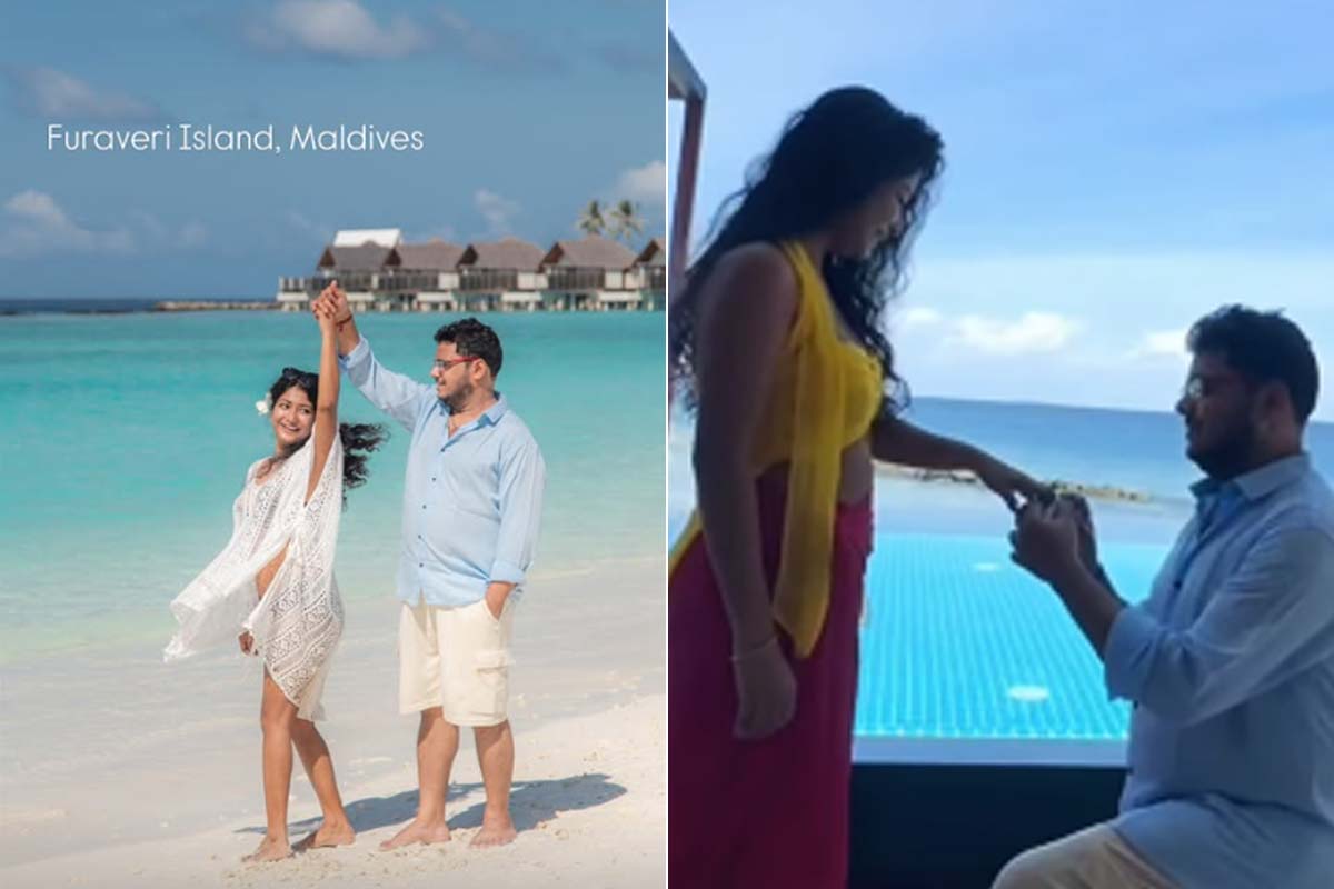 নতুন সিনেমার সঙ্গে জীবনেরও শুভারম্ভ, মালদ্বীপে বাগদান সারলেন সপ্তাশ্ব বসু,পাত্রী কে?