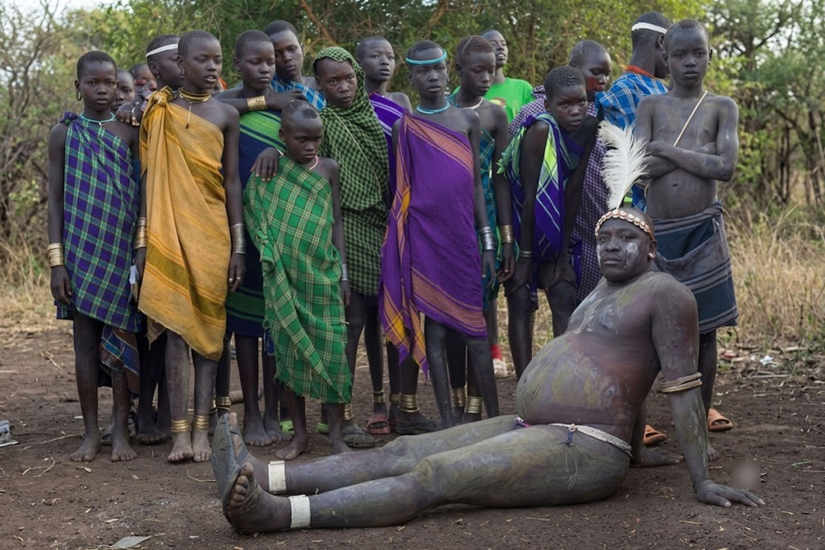 Ethiopia's Bodi Tradition of Celebrating the Year's Fattest Man