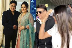 ‘বান্ধবী’ কোমলের সঙ্গে বিমানবন্দরে গোবিন্দা! সুনীতার খোঁচা ‘ওঁর মতিভ্রম হয়েছে’