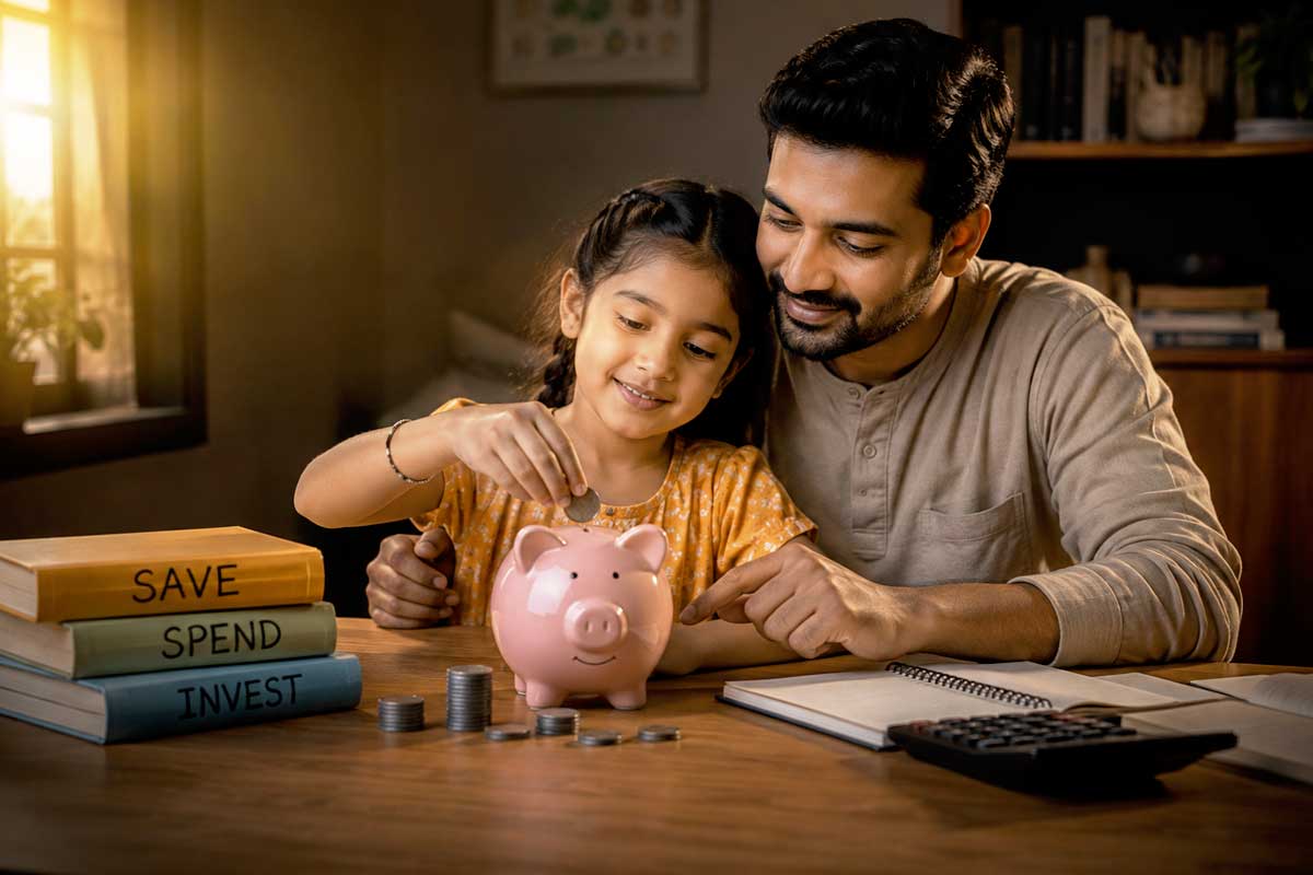 ভবিষ্যতের ভুল আগেই এড়ানো সম্ভব, শৈশবেই দেওয়া হোক আর্থিক শিক্ষার পাঠ