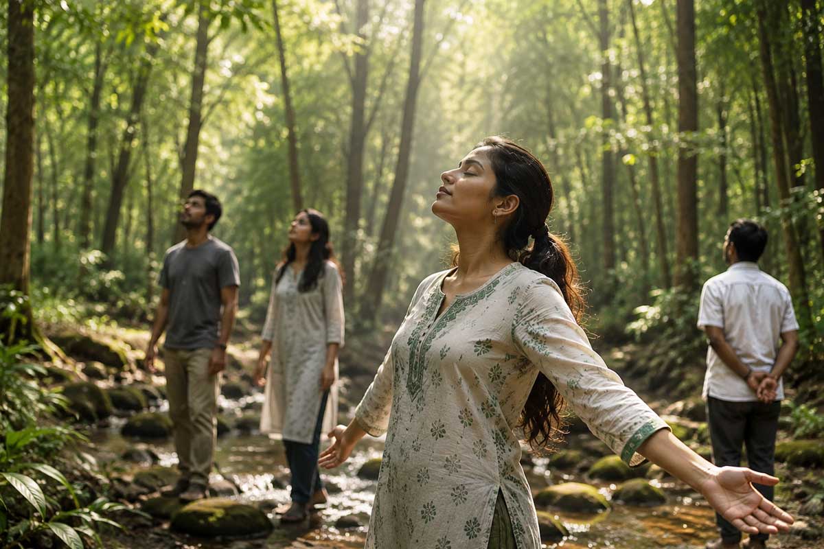 প্রকৃতির সান্নিধ্যেই বাড়বে ক্যানসারের বিরুদ্ধে লড়াইয়ের শক্তি! কী এই জাপানি ‘ফরেস্ট বাথিং’?