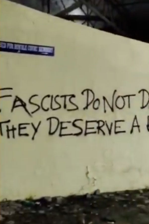 Anti-national slogans at Jadavpur University, authorities set to take steps to remove graffiti