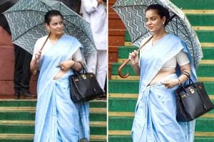 হাতে ৩৫ লাখি ব্যাগ, ২১ লক্ষের ঘড়ি পরে সংসদে ‘ক্যুইন’, মহুয়ার পর চর্চায় কঙ্গনার ‘ব্যাগবতী’