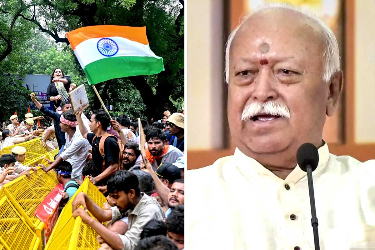 ‘ককরোচে’ ধাক্কা গোটা সিস্টেমে! মোহন-কথায় মন ভিজবে জেন জি-র? এবার আসরে ভাগবত