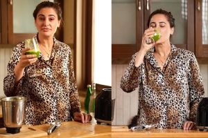 ফিট থাকতে দামি ডিটক্স পানীয় নয়, নার্গিস ফাখরির মতোই ভরসা রাখুন এই ঘরোয়া গ্রিন জুসে