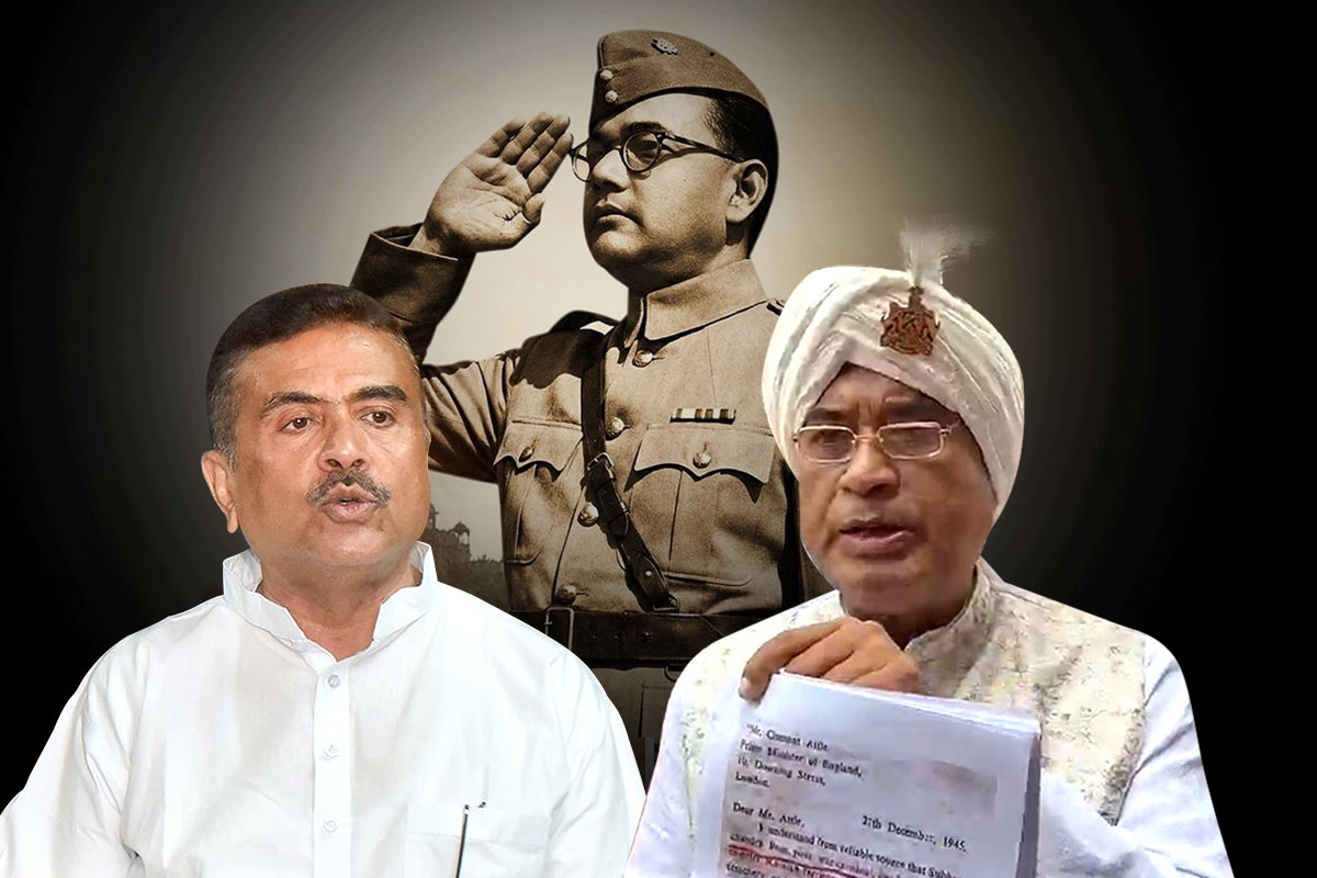 নেতাজি যুদ্ধাপরাধী! মুখ্যমন্ত্রীর হুঁশিয়ারির পরেও ‘নির্লজ্জ’ অনন্ত মহারাজ