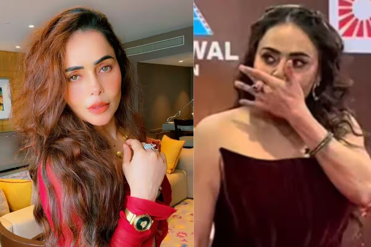 Nikita Rawal breaks her silence after a female fan unexpectedly kissed her on the lips