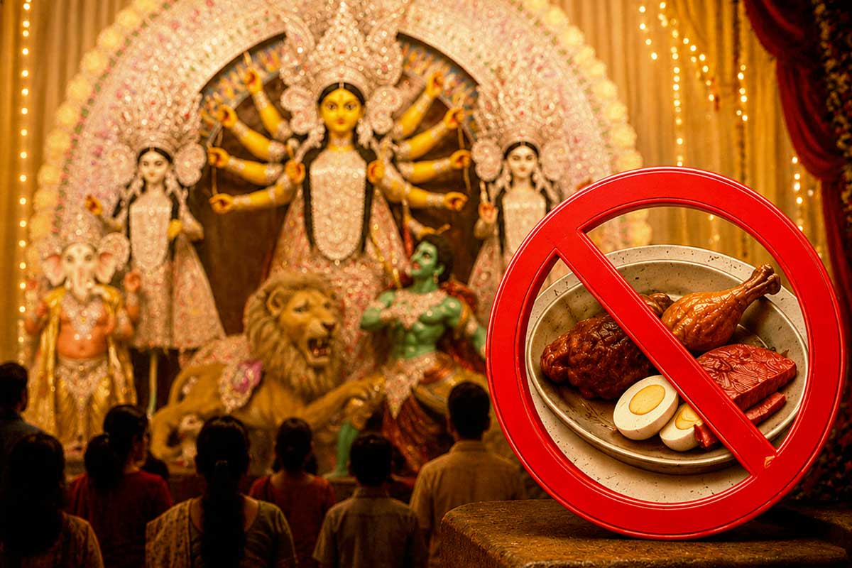 মণ্ডপের আশেপাশে চলবে না আমিষ! বাংলার পুজোর আয়োজকদের বার্তা বিশ্ব হিন্দু পরিষদের