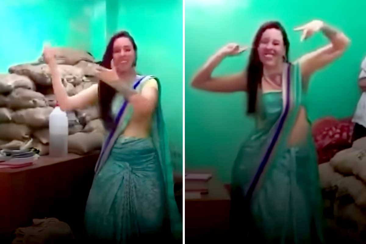 আলুর দোকানে খদ্দের টানতে লাস্যময়ী নর্তকী ভাড়া! বেচাকেনার মধ্যেই ‘ছম্মক ছল্লো’ নাচ, ভাইরাল ভিডিও