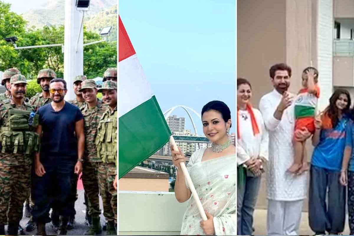 জওয়ানদের মাঝে সইফ, বিদেশে দেশভক্তি প্রিয়াঙ্কার, স্বাধীনতা দিবস উদযাপনে জিৎ-কোয়েলরাও