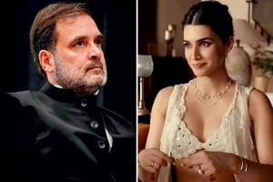 ‘সবেতে নাকগলানো বন্ধ করুন’, রাখিবন্ধনের পোশাক বিতর্কে কৃতীর ‘ঢাল’ রাহুল গান্ধী, কঙ্গনাকে খোঁচা!