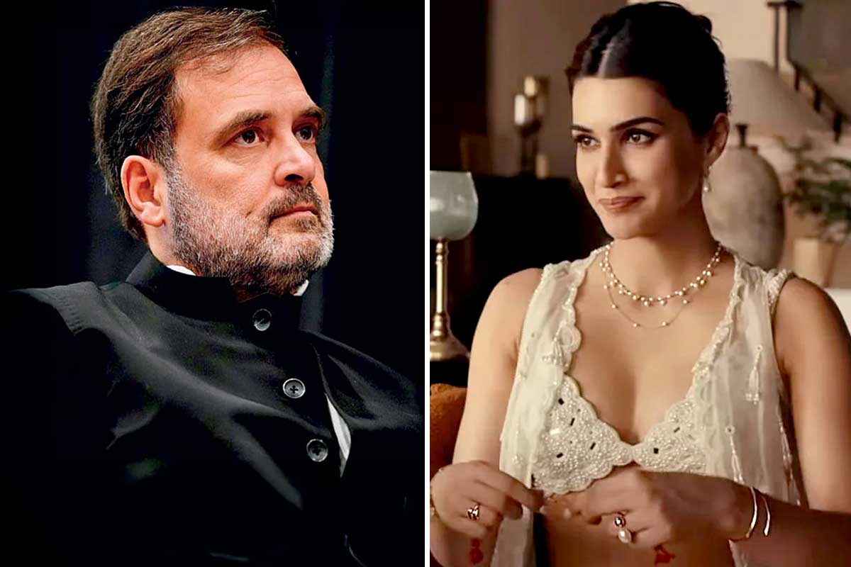 ‘সবেতে নাকগলানো বন্ধ করুন’, রাখিবন্ধনের পোশাক বিতর্কে কৃতীর ‘ঢাল’ রাহুল গান্ধী, কঙ্গনাকে খোঁচা!