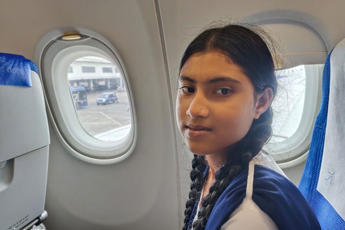 MLA sends Selima from the Sundarbans to Delhi by flight
