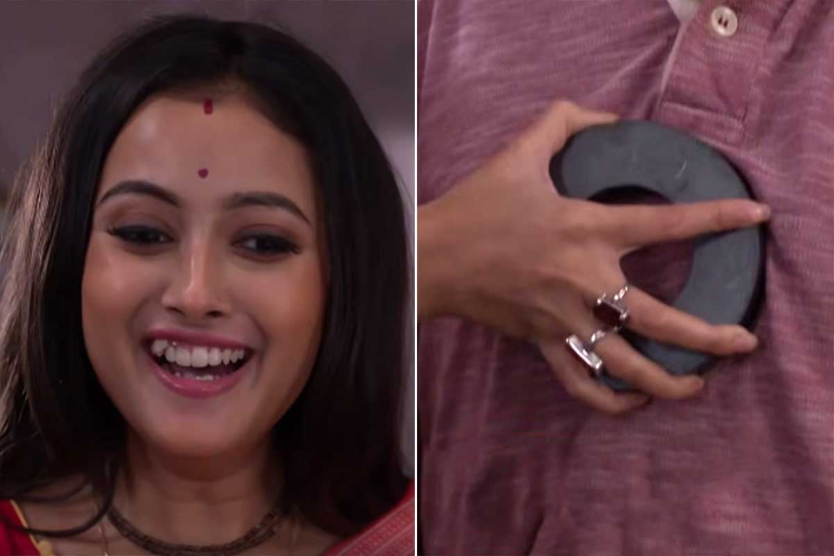 চুম্বকের টানে পেট থেকে বেরল চাবি! ‘তারে ধরি…’র প্রোমোয় ‘দিতি’ পল্লবীর কীর্তিতে হাসির রোল