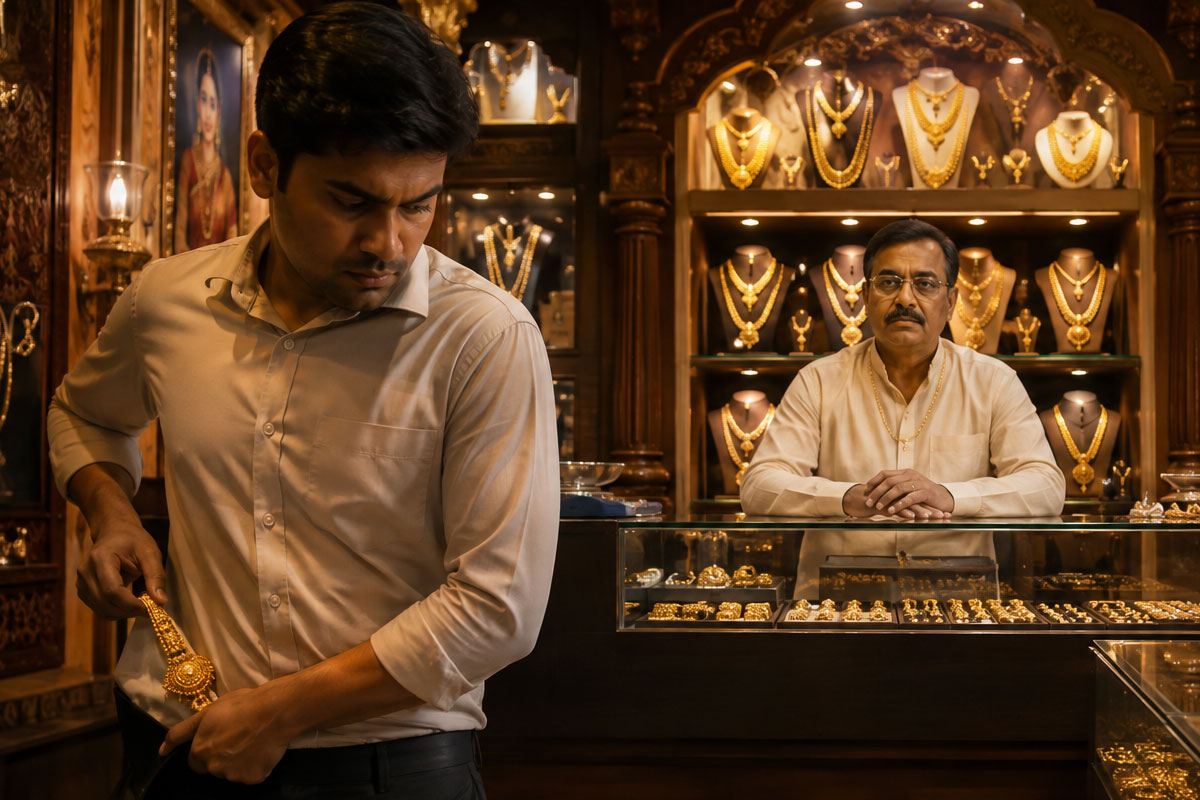 কলকাতার অলংকার ব্যবসায়ীর দোকানে ‘চিচিং ফাঁক’! গায়েব সাড়ে ৩ কোটির সোনা, শহরে আজব চুরি