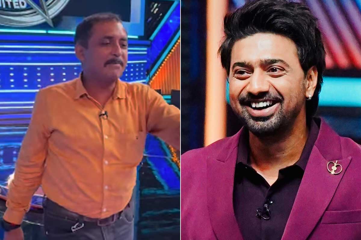‘ঠাকুরঘরে যাও, জিতলেই ৫০ হাজার’, ‘দাদাগিরি’র মঞ্চ থেকে স্ত্রীকে ভিডিও কলে রসিকতা সজলের