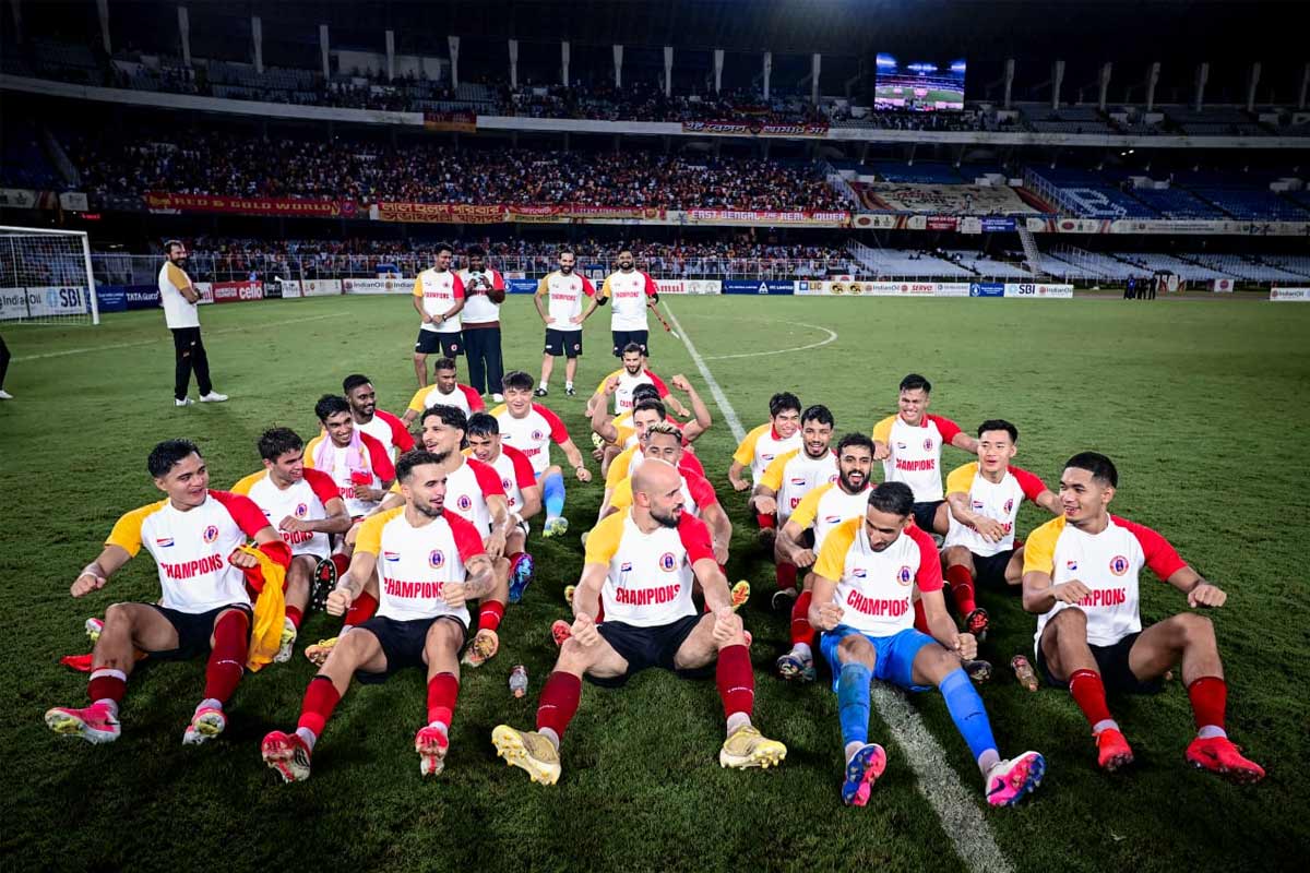 East Bengal celebrates after winning the Durand Cup 2026 final against Mohun Bagan