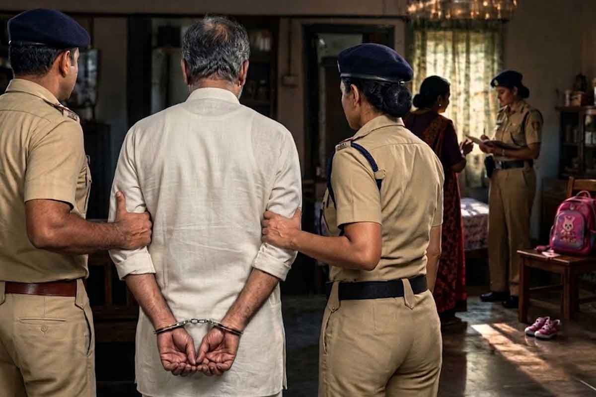 নেশামুক্তি কেন্দ্রে মদ্যপানে আসক্ত ছেলে, বউমাকে ধর্ষণের অভিযোগে গ্রেপ্তার শ্বশুর