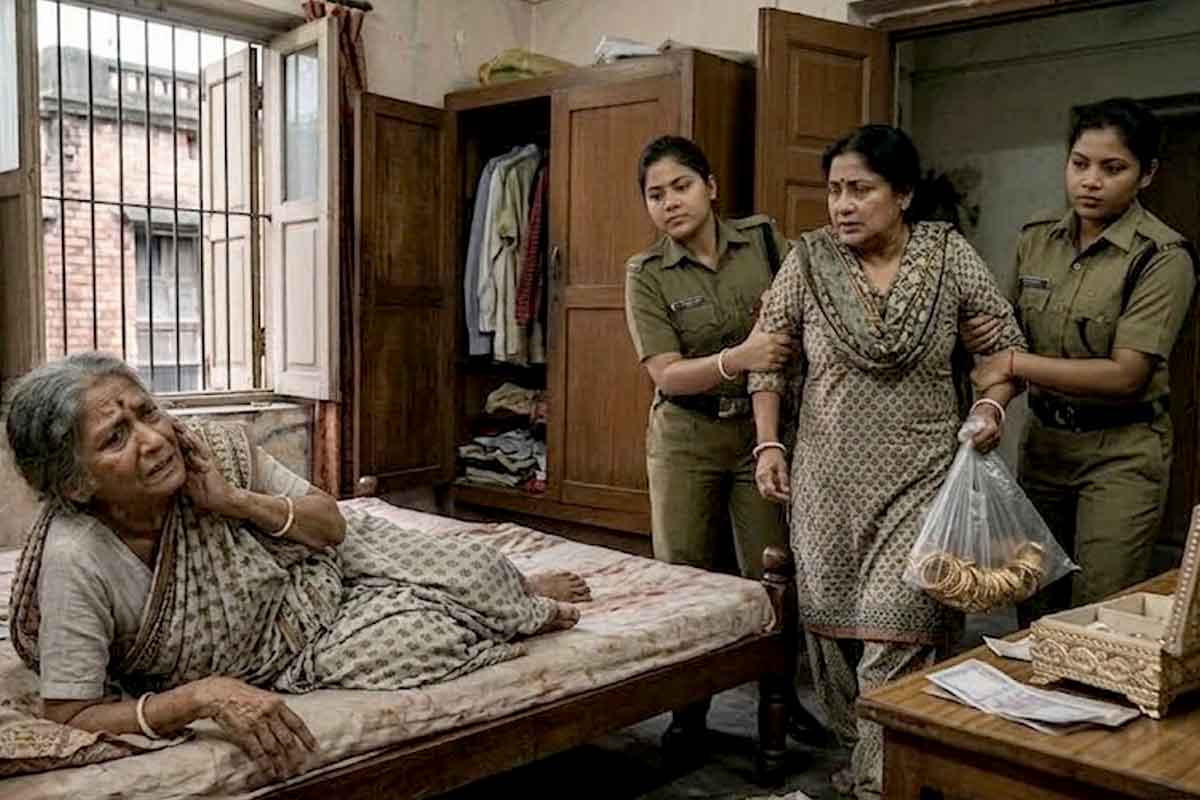 শয্যাশায়ী বৃদ্ধাকে দেখভালের নামে অত্যাচার, টাকা-গয়না লুট! গ্রেপ্তার ‘ডাকাত’ আয়া, প্রকাশ্যে সিসি ফুটেজ