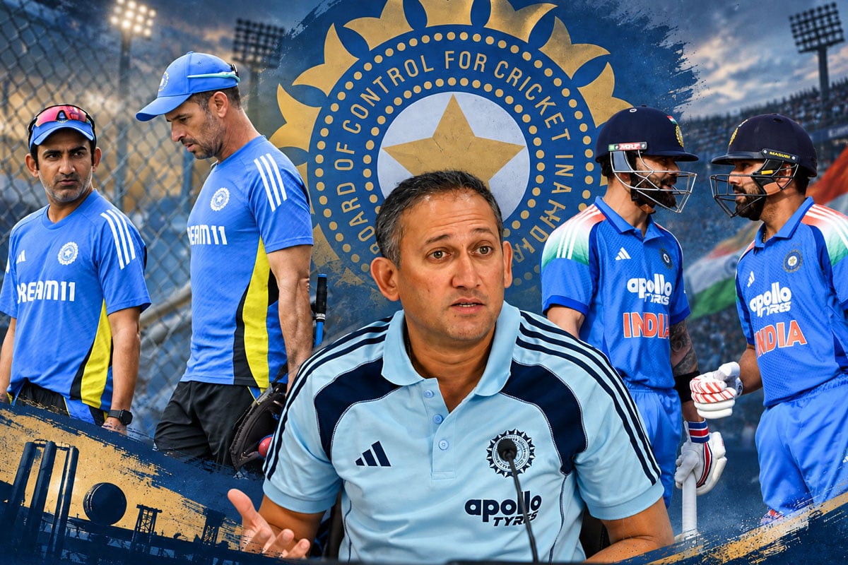 How much salary BCCI pay to Ajit Agarkar and Gautam Gambhir